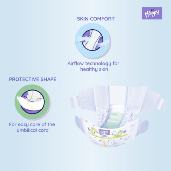 Bella Baby Happy Diapers 38's (M) - Diapers & Wipes