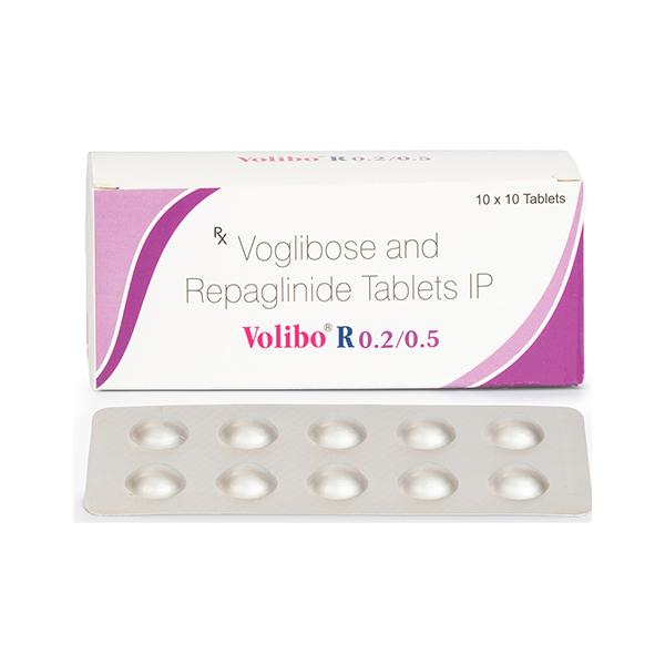 VOLIBO R 0.2/0.5 Tablet 10's - Diabetes-Ant