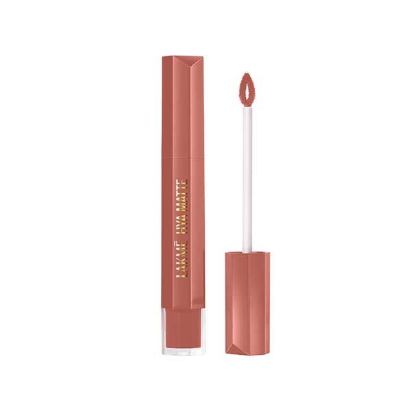 Netmeds | Lakme 9to5 Hya Matte, Peachy Pro, Hydrating Liquid Lipstick with Hyaluronic Acid 5.3 ml