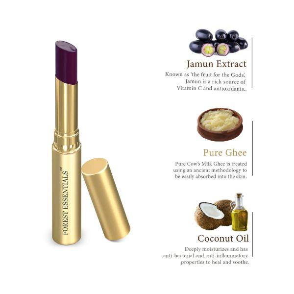 Forest Essentials Tinted Lip Serum Madhu Rasa Jamun 2.2 gm - Lipsticks