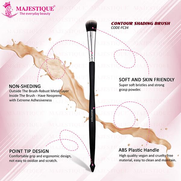 Majestique Professional Contour Shading Make Up Brush Make Up Brush 1's - Face Brush