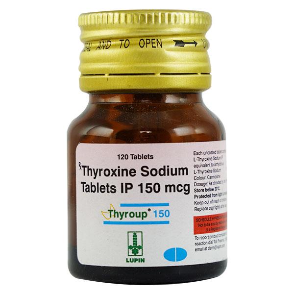 Netmeds | THYROUP 150mcg Tablet 120's