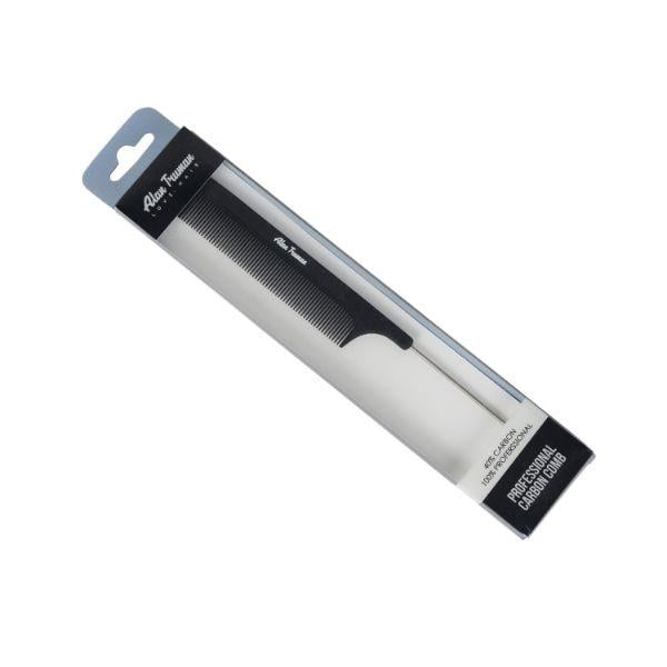 Alan Truman CB-03 Metal-Pin-Tail Carbon Comb 1's - Hair Combs