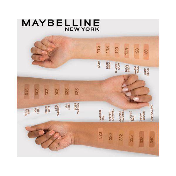 Maybelline New York Fit Me Matte+Poreless Liquid Foundation, 115 Ivory 30 ml - Foundation