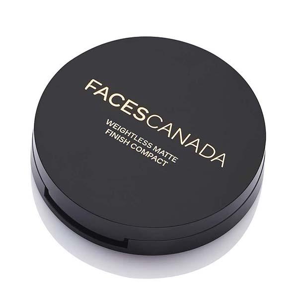 Faces Canada Weightless Matte Finish Compact Sand 04 9 Gm - Compact Powder