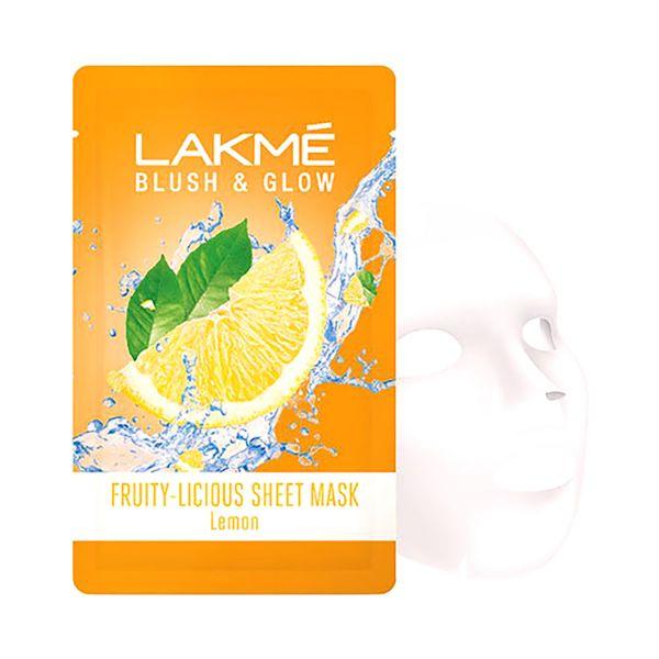 Netmeds | Lakme Blush & Glow Lemon Sheet Mask 25 Ml