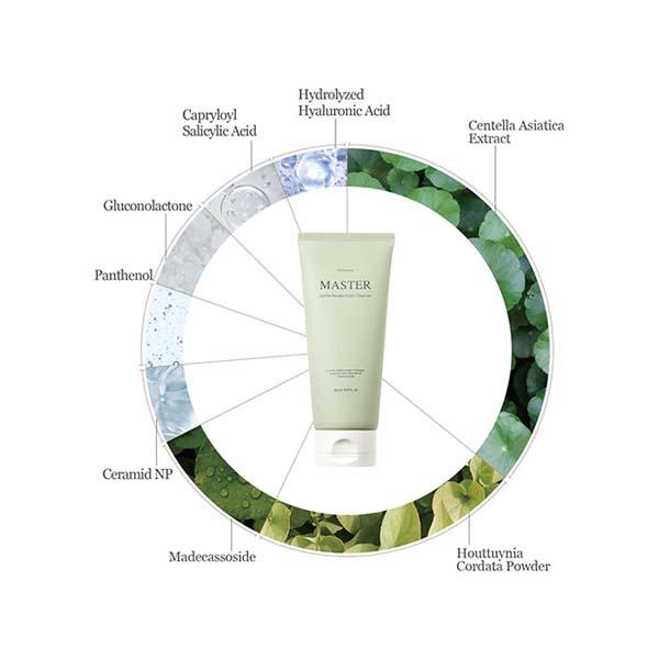 Mixsoon Master Gentle Recipe Foam Cleanser 150 ml - Face Wash & Cleansers