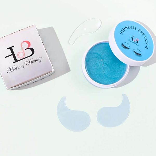 House of Beauty Hydragel Eye Patches-Hollow Undereye Plumping, Dark-Circles, Puffiness (30Pairs) 60's - Dark Circle & Wrinkle Busters