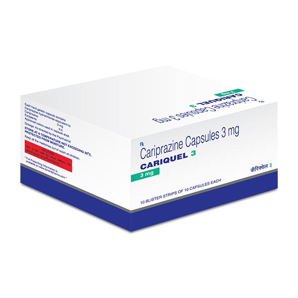 CARIQUEL 3 Capsule 10's - Schizophrenia-Aps