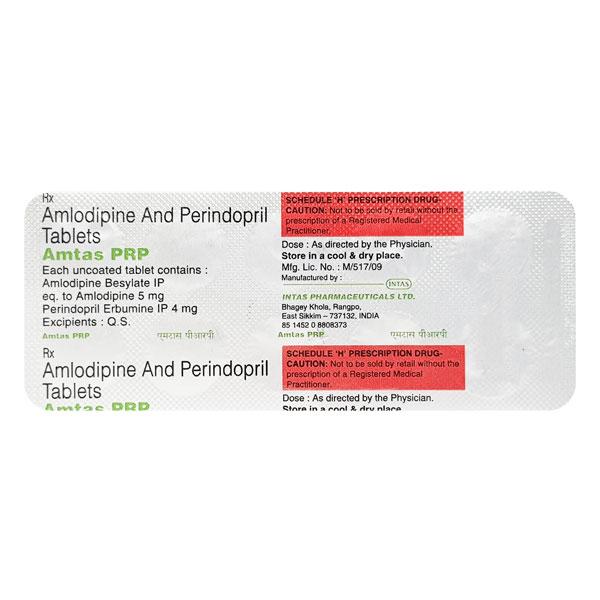 Amtas Prp Tablet 10'S - Hypertension-Cal