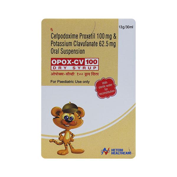 Opox CV 100mg Dry Syrup 30ml - Bacterial Infections-Cep