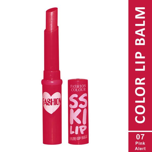 Fashion Colour Kiss Lip Balm, Pink Alert 07 2gm - Lip Balms