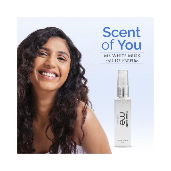 Mamaearth ME White Musk Eau De Parfum For a Fragrance (for Her) 8 ml - Women Perfumes (Edt/Edp)