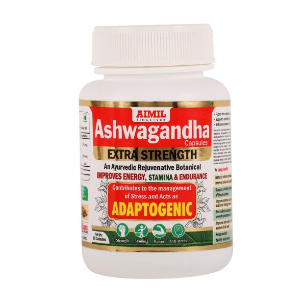 Aimil Ashwagandha Capsules 60's - Ashwagandha