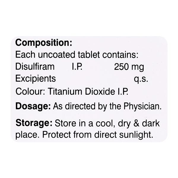 Recopress 250mg Tablet 6'S - Alcohol Addiction
