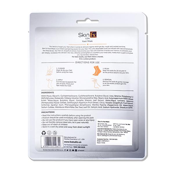 Skin Fx Foot Mask 16 gm - Foot Creams & Lotions