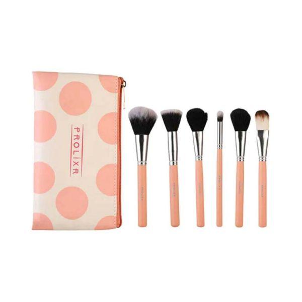 Prolixr Pro Face Makeup Brush Set 6's