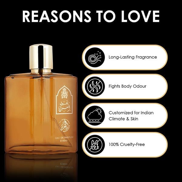 AL-FAKHR Oud Ameri Eau De Perfume for Men & Women 100 ml - Perfumes (Edt/Edp)