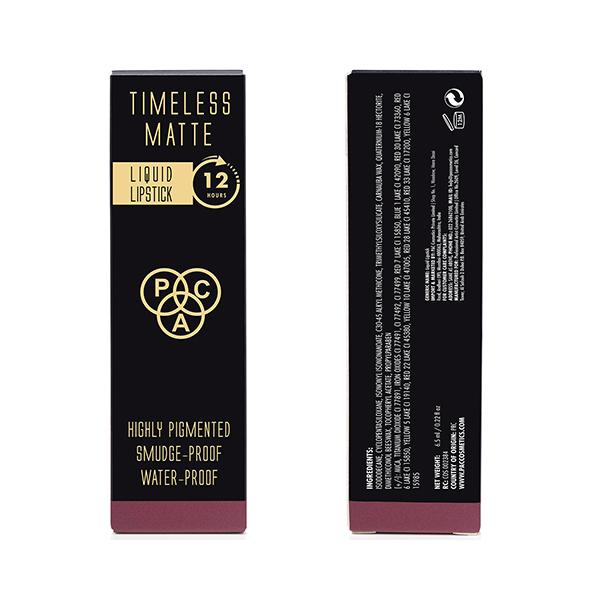 PAC Timeless Matte Berryliscous 6.5 ml - Liquid Lipsticks