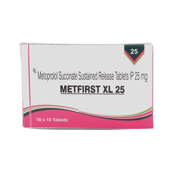 Metfirst XL 25mg Tablet 10'S - Hypertension-Bet