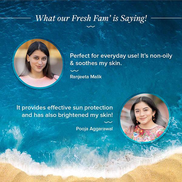 Aqualogica Detan + Dewy Sunscreen With Cherry Tomato & Hyaluronic Acid With SPF 50 & Pa ++++ 80 gm - Body Sunscreen