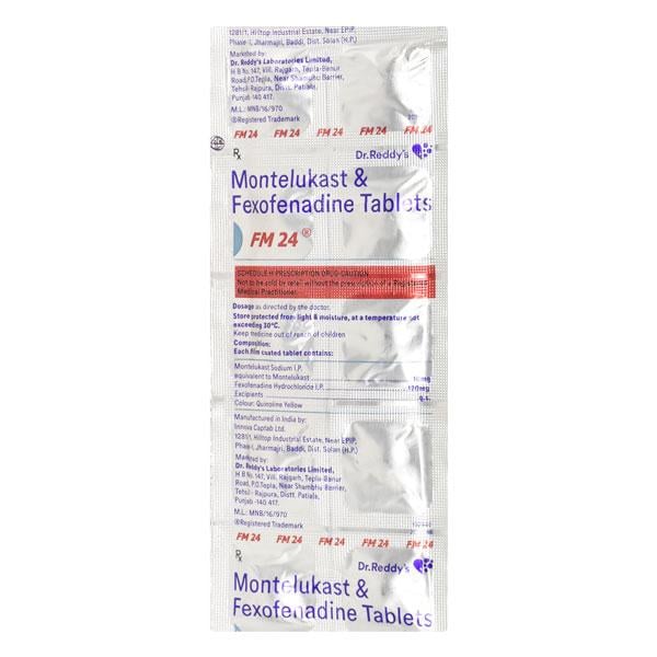 FM 24 Tablet 10'S - Allergies-Ant