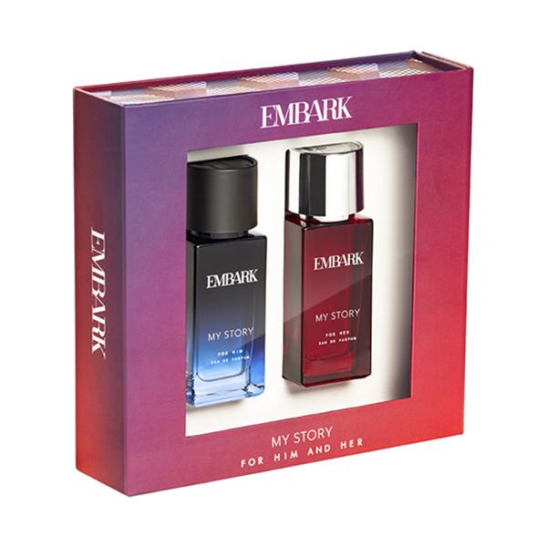 EMBARK My Story For Him & Her Men//Women Giftset 60 ml - Perfumes (Edt/Edp)