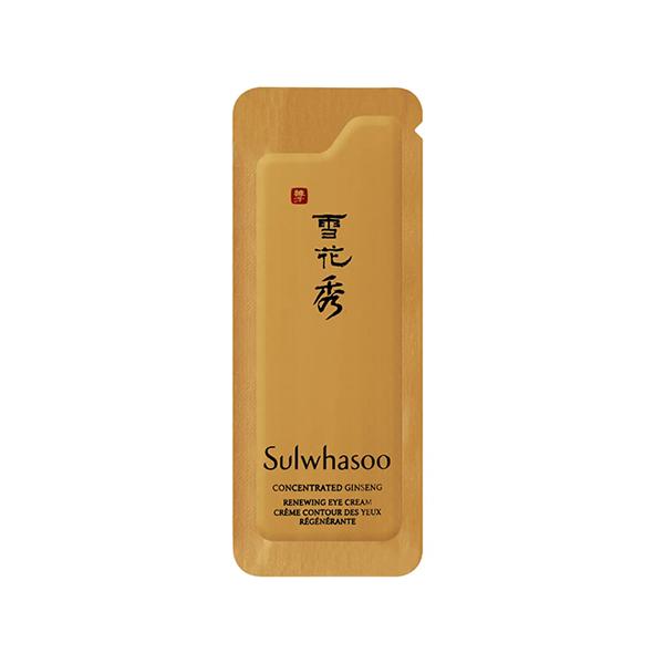 GWP Sulwhasoo Concentrated Ginseng Renewing Eye Cream 1 ml - Under Eye Creams & Serums