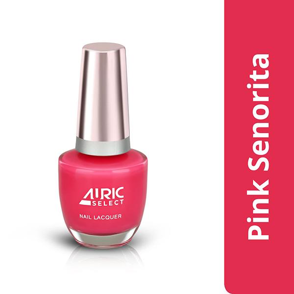 Netmeds | Auric Select Nail Lacquer Pink Senorita 15 ml
