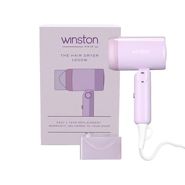 Netmeds | Winston Ionic Foldable Hair Dryer with Low Noise & Overheat Protection - 1200W 1's