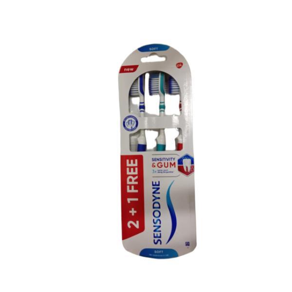 Sensodyne Sensitivity & Gum Soft Toothbrush (Buy 2 Get 1's Free)