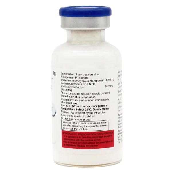 MEROHUGE 1gm Injection 1's - Bacterial Infections-OBL