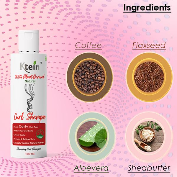 Ktein Natural Plant Derived Curl Shampoo 100 ml - Shampoos