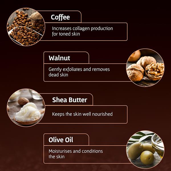 Bombay Shaving Company Coffee Revitalising Kit 464 gm - Scrubs & Exfoliants