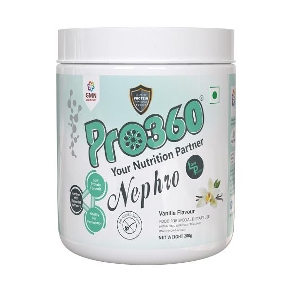 Netmeds | Pro360 Nephro LP Powder - Vanilla Flavour 200 gm