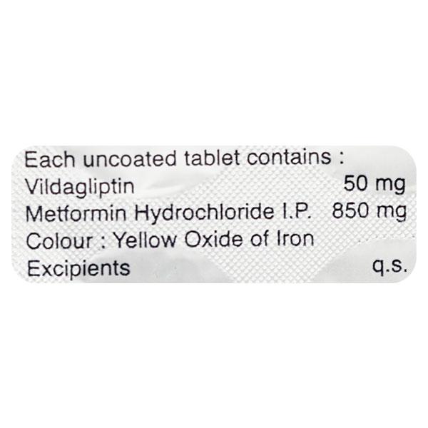 ENCELIN M 50/850mg Tablet 10's - Diabetes-Ant