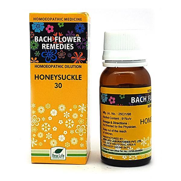 Netmeds | New Life Bach Flower Honey Suckle 30 Liquid 30 ml