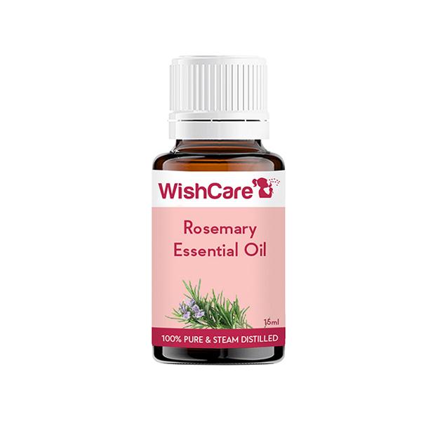 Wishcare 100% Pure Rosemary Essential Oil - Reduces Hairfall & Boosts Hair Growth (15ml)