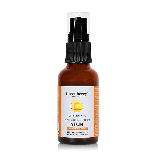 Greenberry Organics Vitamin C & Hyaluronic Acid Serum 30 ml