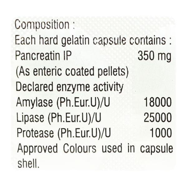 ENZELO 25000 Capsule 10's - Digestion-Dig
