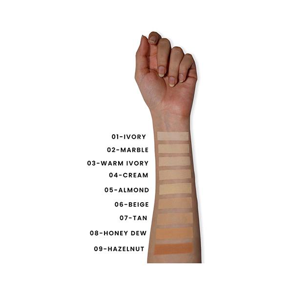 PAC Spotlight Compact Powder 07 Tan 8 gm - Compact Powder