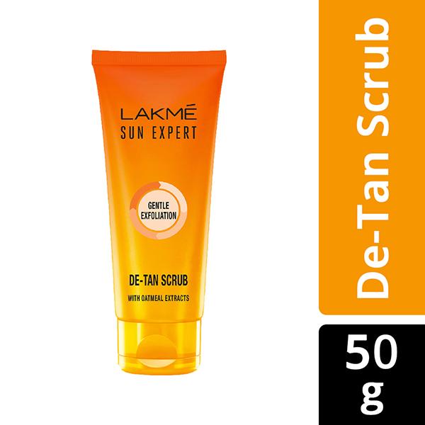 Netmeds | Lakme Sun Expert Gentle Exfoliation De Tan Scrub with Oatmeal Extracts 50gm