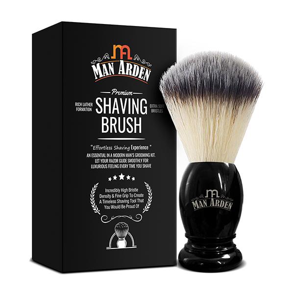 Netmeds | Man Arden Premium Shaving Brush-Rich Lather Formation, Extra Soft Bristles 1's