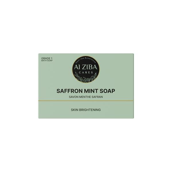 Netmeds | Alziba Cares Soap - Saffron Mint 100 g