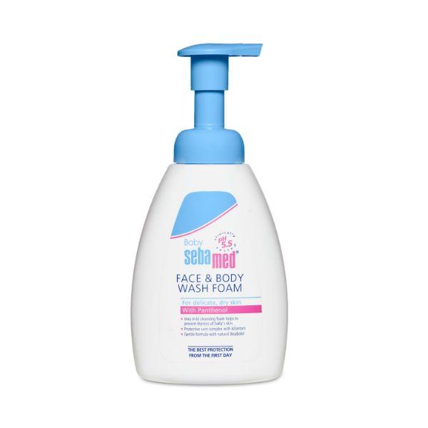 Netmeds | Sebamed Baby Face & Body Wash Foam 400 ml