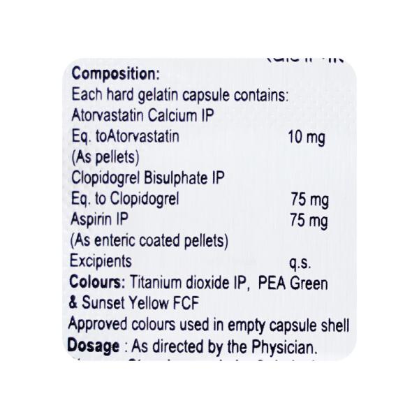 STATIGA GOLD 10 Capsule 10's - High Cholesterol-Dys