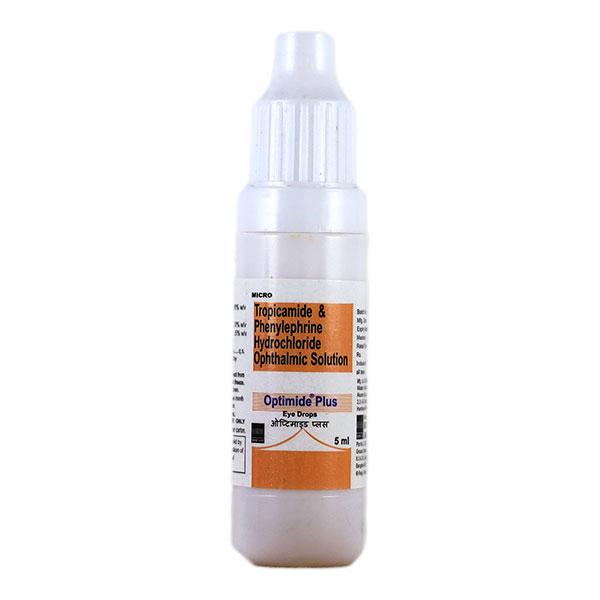 Optimide Plus Eye Drops 5ml - Mydriasis