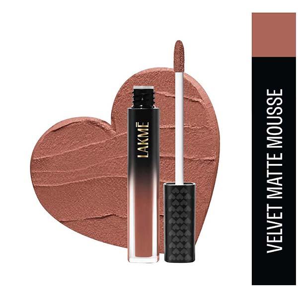 Lakme Xtraordin-Airy Lip Mousse Bare Nude 4.6 gm - Lipsticks