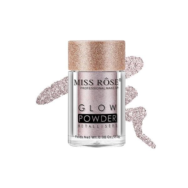Netmeds | Miss Rose Pigment Eyeshadow Glow Powder Metalises 7001 - 010M16 2.5 gm