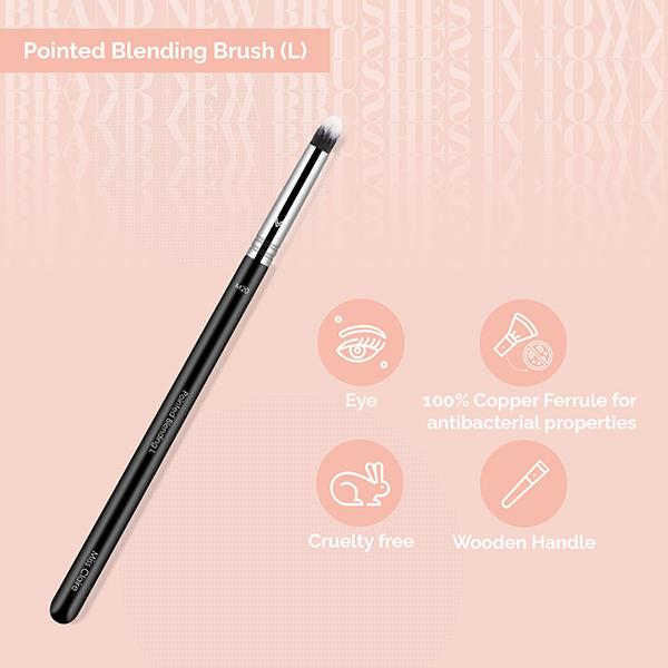 Miss Claire M20 - Pointed Blending Brush (L) (Chrome) 1's - Eye Brush